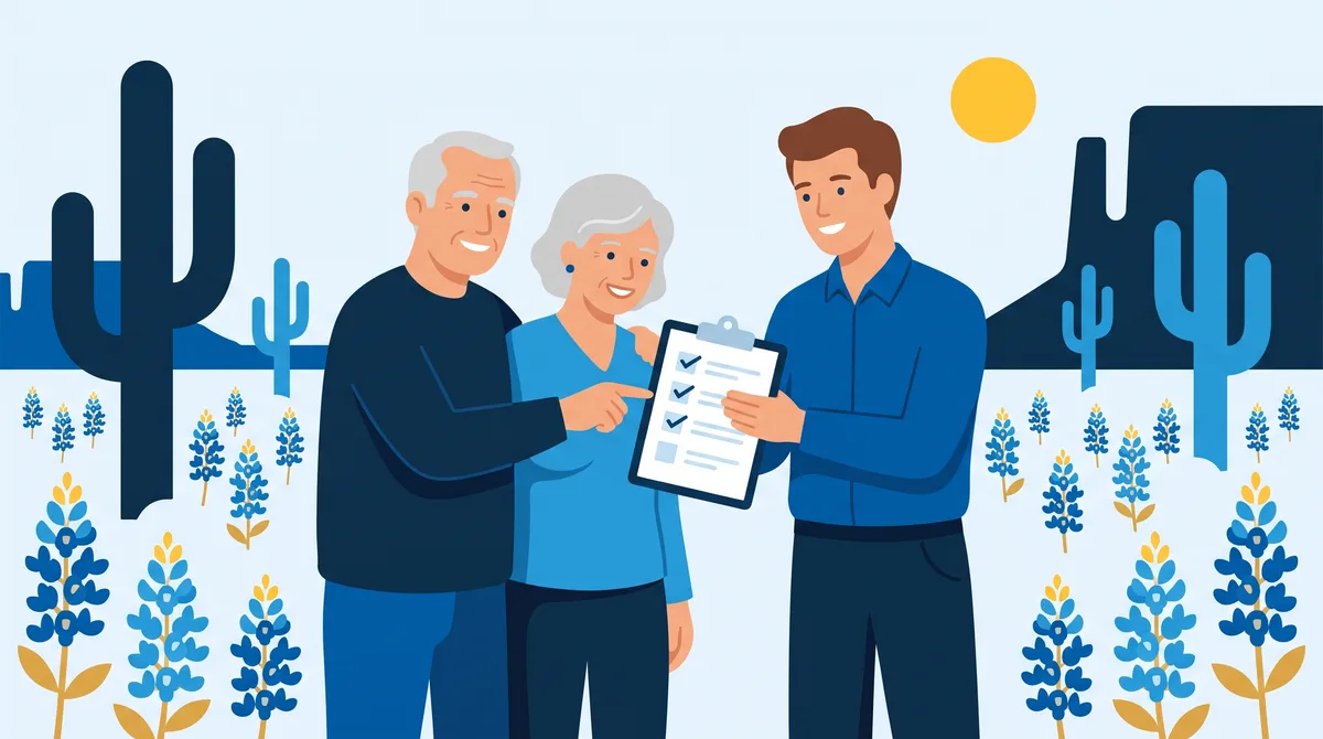 Medicare help in Texas illustration